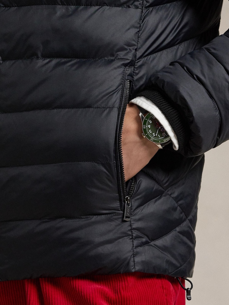 Polo Ralph Lauren Black The Colden Packable Jacket - Image 5 of 5