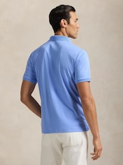 Polo Ralph Lauren Blue Custom Slim Fit Soft Polo Shirt - Image 2 of 4