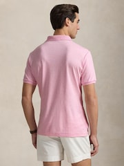Polo Ralph Lauren Pink Custom Slim Fit Soft Polo Shirt - Image 2 of 4