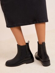 Friends Like These Black Comfort Chelsea Ankle Boots - Image 4 of 5