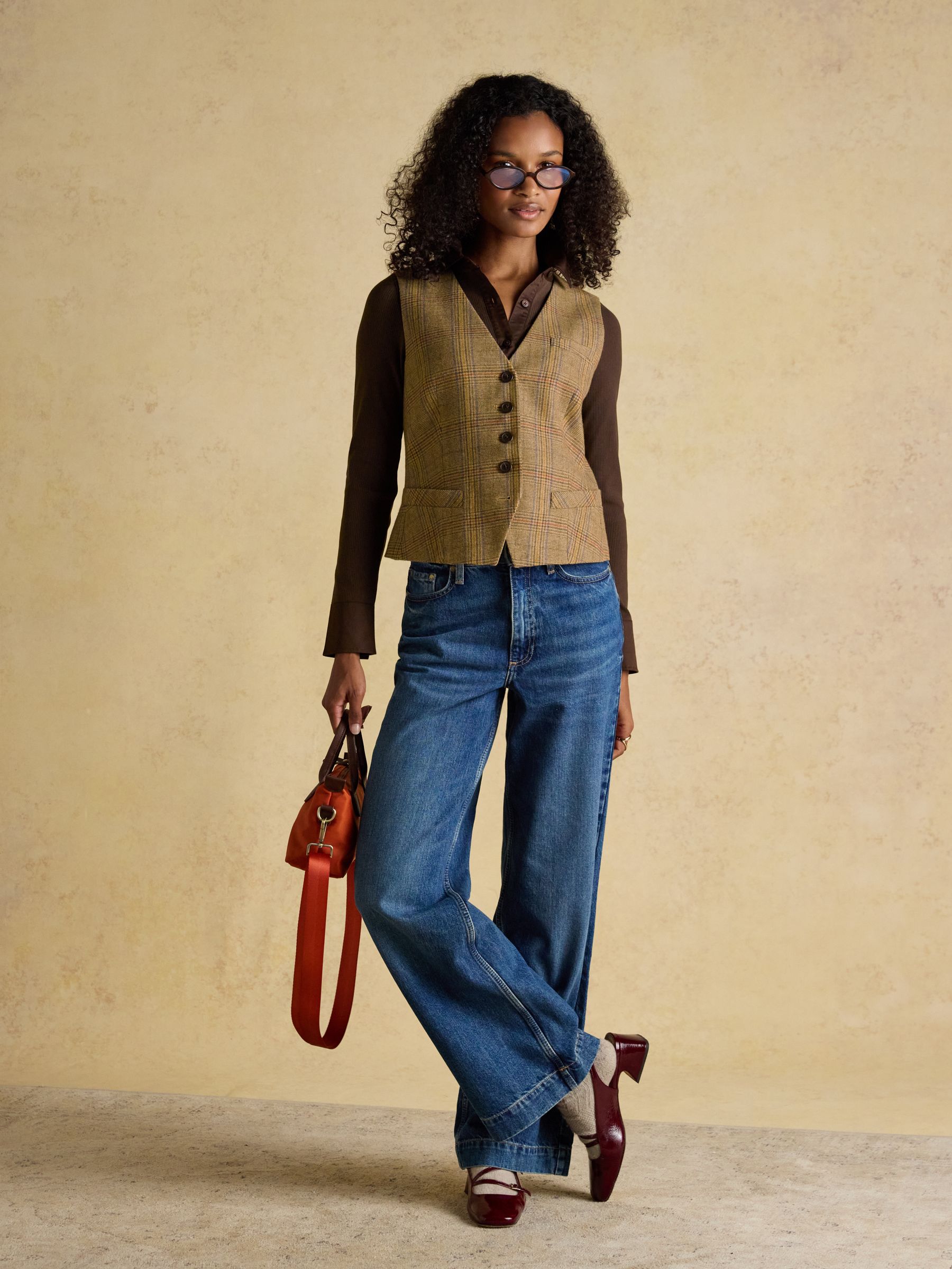 Buy Anita Chocolate Brown Cotton-Rich Long Sleeve Ribbed Jersey