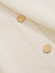 Reiss Ivory Cosmo Button Side Sleeveless Top - Image 6 of 6