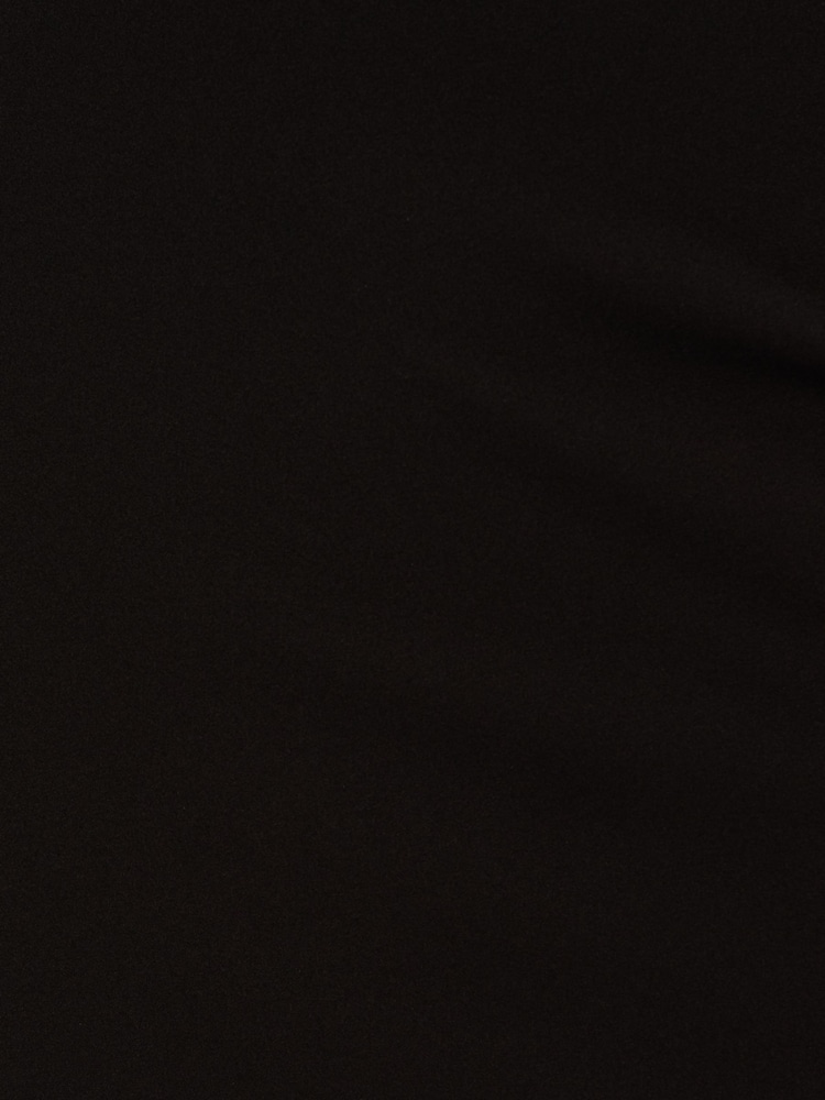 Adrianna by Adrianna Papell Knit Crepe Black Dress - Image 6 of 6