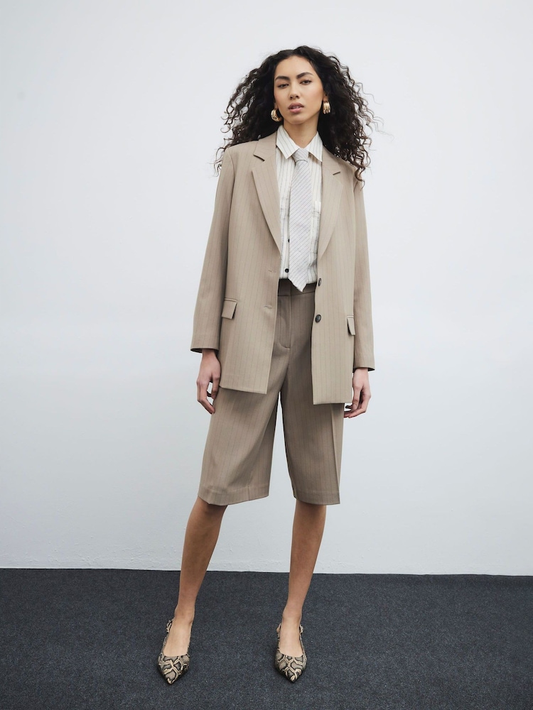 Коричневый - Блейзер свободного кроя River Island - Image 2 of 4