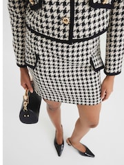 River Island Mono Boucle Mini Skirt - Imagen 3 de 3