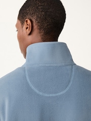 Steel Blue Zip Through Utility Style Polar Fleece - Image 5 of 9