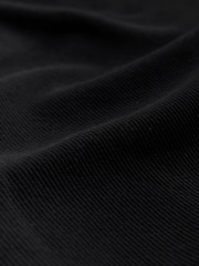 Black Hooded Borg Fleece Lined Shacket - Image 11 of 11