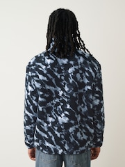 Camouflage Zip Neck Full Zip Printed Fleece - Image 3 of 8