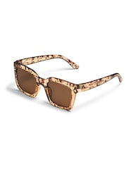 PIECES Tortoise Sunglasses - Imagen 2 de 2