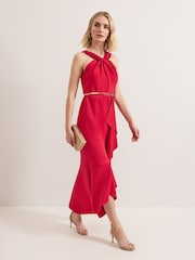 Phase Eight Pink Aida Maxi Dress - Image 1 of 7