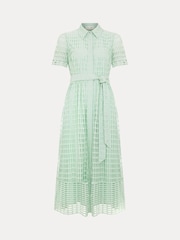 Phase Eight Green Sandy Lace Dress - Image 7 of 7