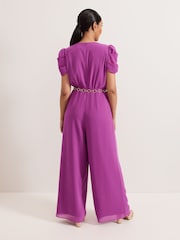 Phase Eight Purple Petite Helene Jumpsuit - Image 2 of 6