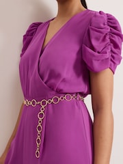 Phase Eight Purple Petite Helene Jumpsuit - Image 4 of 6