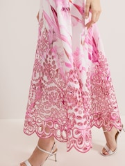 Phase Eight Pink Esme Dress - Image 7 of 7