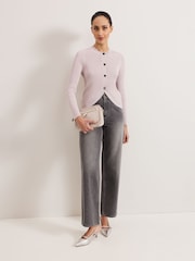 Phase Eight Grey Sharna Button Shrug - Image 3 of 7