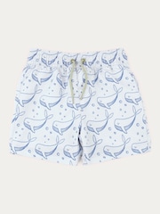 KIDLY Blue Recycled Swim Shorts - Image 1 of 5