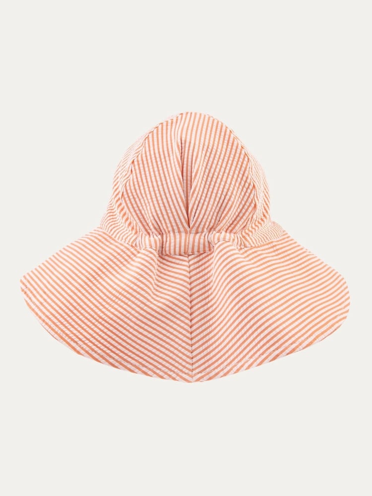 KIDLY BY MORI Seersucker Floppy Sun Hat - Image 3 of 3 KIDLY BY MORI Seersucker Floppy Sun Hat - Image 3 of 3