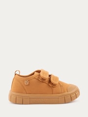 KIDLY BY MORI Canvas Rip Tape Trainers - Image 1 of 5