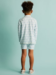 KIDLY BY MORI Zip Up Rash Vest - صورة 4 من 8