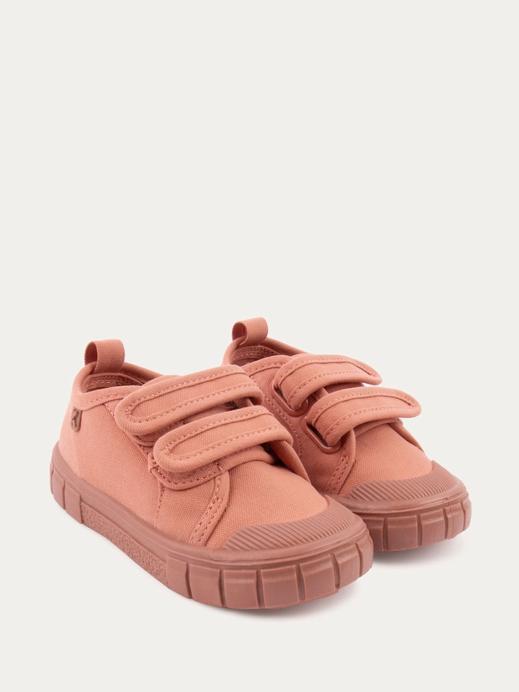 KIDLY BY MORI Canvas Rip Tape Trainers - Image 6 of 6 KIDLY BY MORI Canvas Rip Tape Trainers - Image 6 of 6