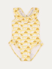 KIDLY BY MORI Frilled Swimsuit - Image 6 of 8