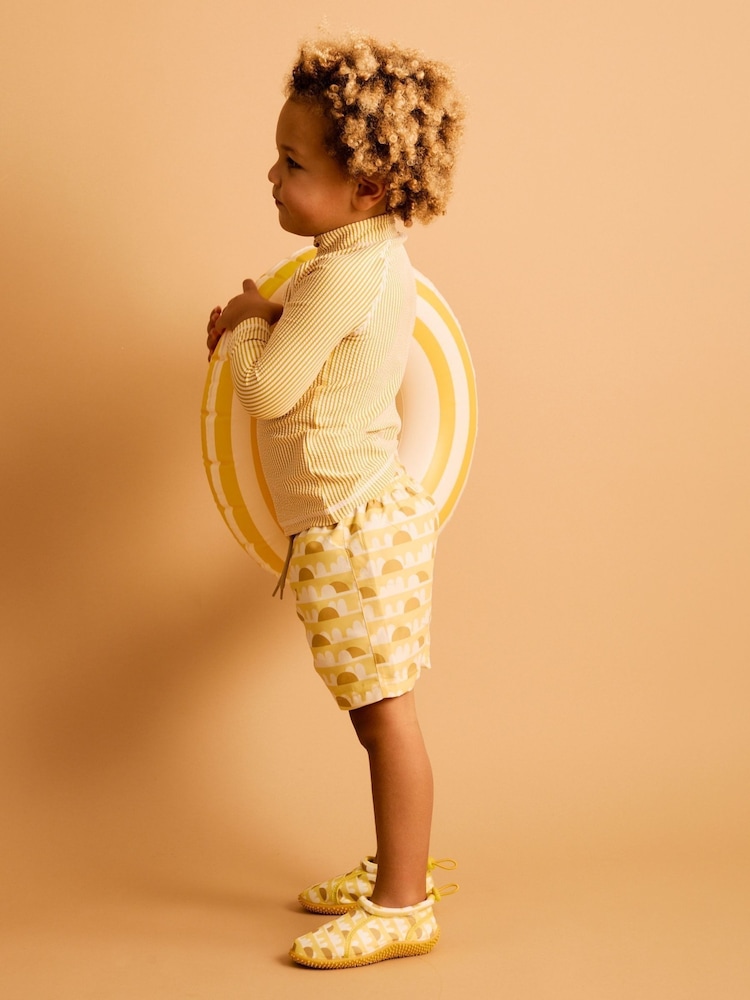 KIDLY BY MORI Recycled Polyester Swim Shorts - Image 1 of 5