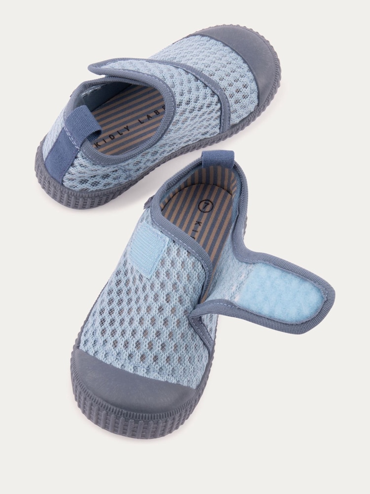 Blau - KIDLY BY MORI Mesh Beach or Swim Shoes - Bild 2 von 6
