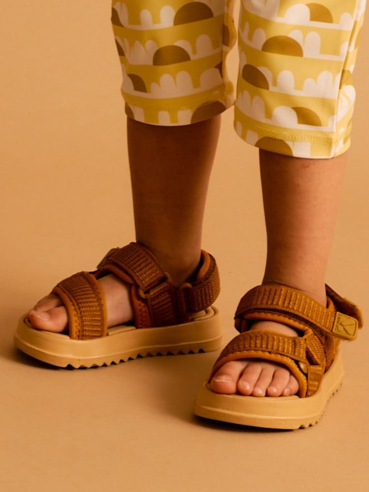 KIDLY BY MORI Rip Tape Kids Sandals - Image 2 of 7