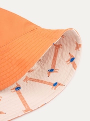 KIDLY Blue Recycled Bucket Hat - Image 4 of 4