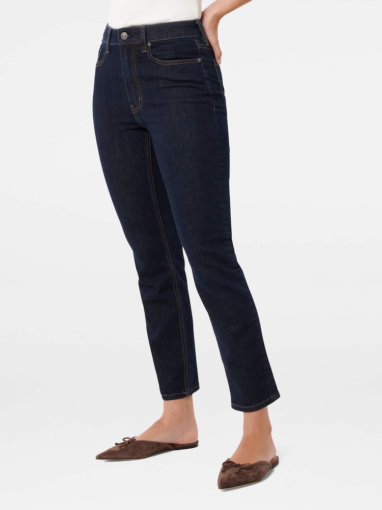 Forever New Blue Addison Tapered Jeans - Image 4 of 5