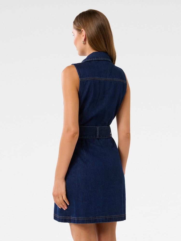 Vestido vaquero estilo blazer de algodón 100 % Lizzie de Forever New - Imagen 2 de 5 Vestido vaquero estilo blazer de algodón 100 % Lizzie de Forever New - Imagen 2 de 5