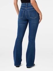 Forever New Blue Phoebe Skinny Flared Jeans - Image 2 of 5