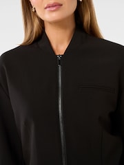 Forever New Black Maddison Formal Bomber Jacket - Image 3 of 5