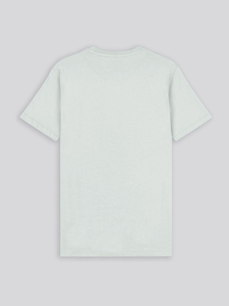 رمادي - U.S. Polo Assn. Mens USPA Circle Print 100% Cotton T-Shirt - صورة 2 من 3