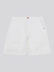 U.S. Polo Assn White Mens Linen Blend Chino Shorts - Image 6 of 9