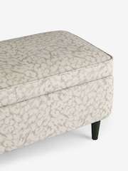 Clarke and Clarke Natural Stone Pokot Storage Ottoman Bench - Image 6 of 7