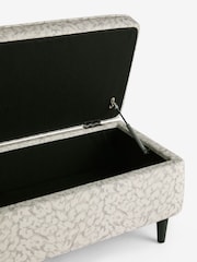 Clarke and Clarke Natural Stone Pokot Storage Ottoman Bench - Image 7 of 7