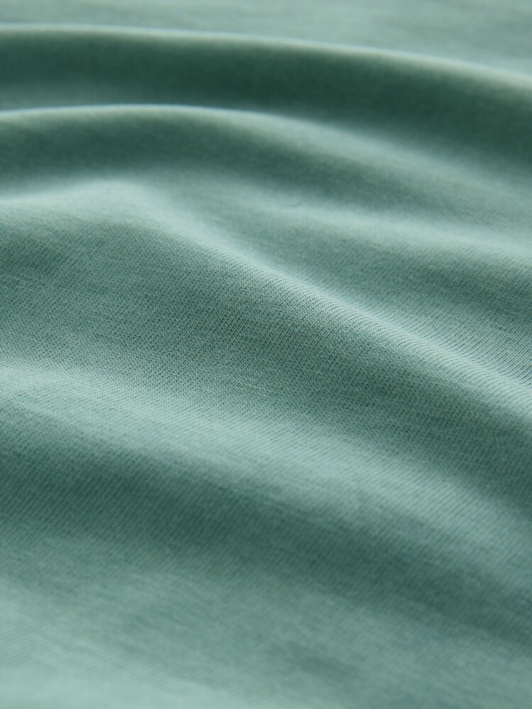Green Graphic Dance Printed Short Sleeve Crew Neck T-Shirt - Image 9 of 9