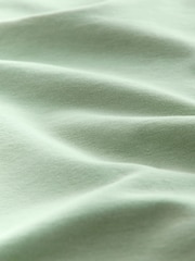 Forest Green Scoop Neck Long Sleeve Top - Image 7 of 8