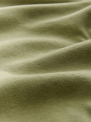 Verde oliva - Interlock Long Sleeve Crew Neck T-Shirt - Imagem 8 de 8