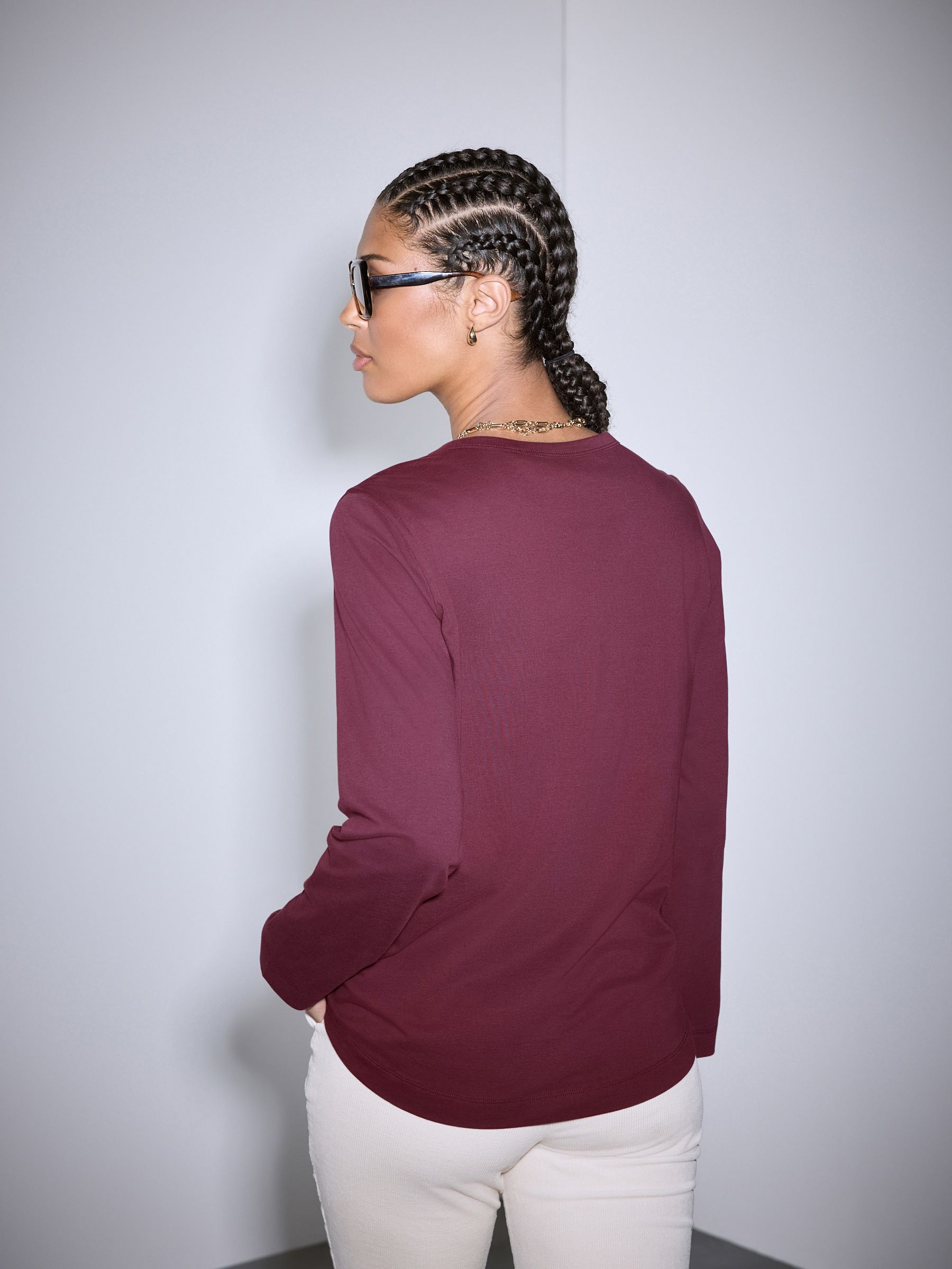Buy Burgundy Red 100% Cotton T-Shirt from Next South Africa