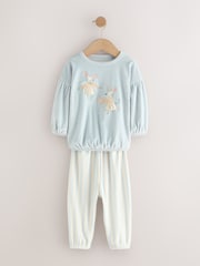 Blue Mouse Cosy Fleece Pyjamas (9mths-10yrs) - Image 5 of 8