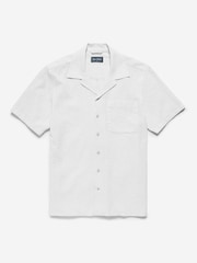 Oliver Sweeney Navy 100% Cotton Riviera Shirt - Image 4 of 4
