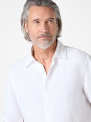 Oliver Sweeney 100% Linen Short Sleeved Shirt - Image 2 of 4