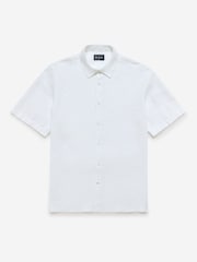 Oliver Sweeney 100% Linen Short Sleeved Shirt - Image 4 of 4