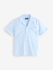 Oliver Sweeney Navy 100% Cotton Riviera Shirt - Image 1 of 1