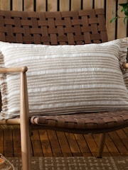 Yard Tide Textured Stripe Outdoor Cushion - صورة 1 من 5