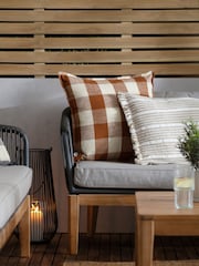 Yard Tide Textured Stripe Outdoor Cushion - صورة 5 من 5