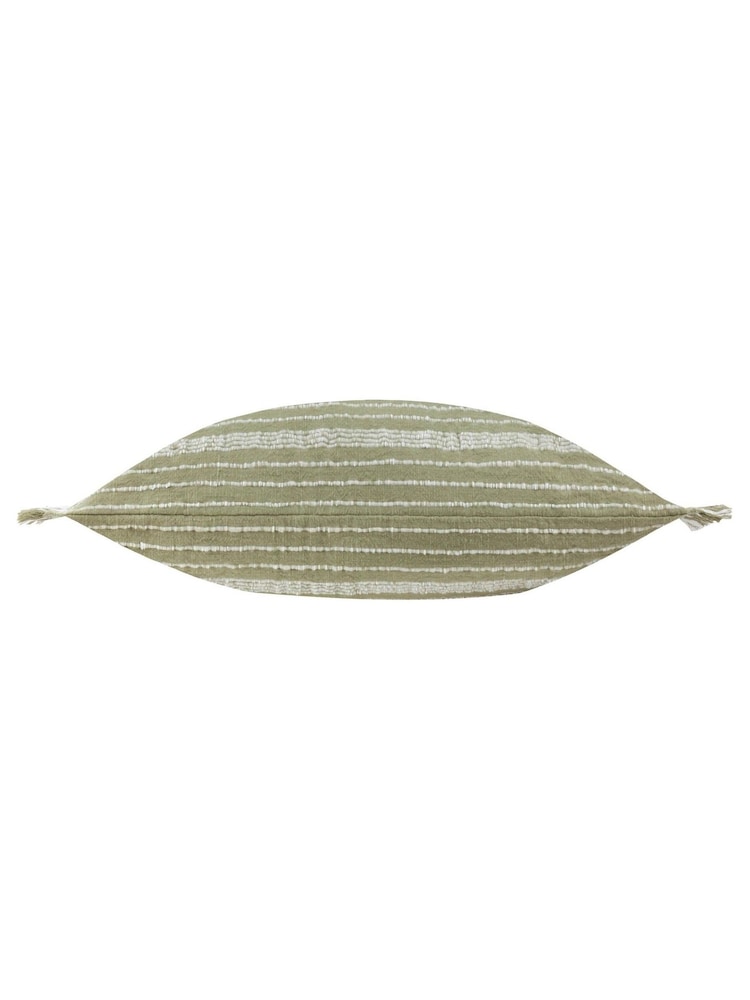 Yard Moss Tide Textured Stripe Outdoor Cushion - Image 2 of 3