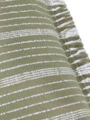 Yard Moss Tide Textured Stripe Outdoor Cushion - Image 3 of 3